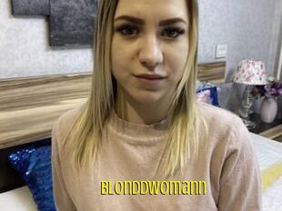 Blonddwomann